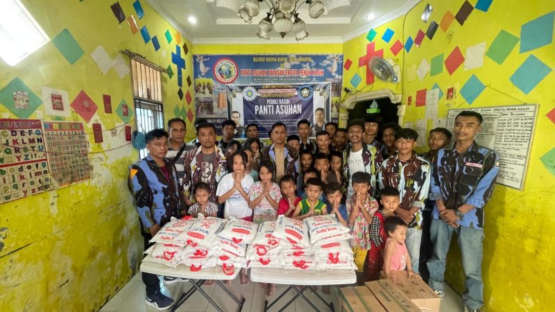 DPD Sapma IPK kabupaten Deli Serdang Santuni Anak Yatim Panti Asuhan Ervita, ‘Terpanggil Membantu Sesama’