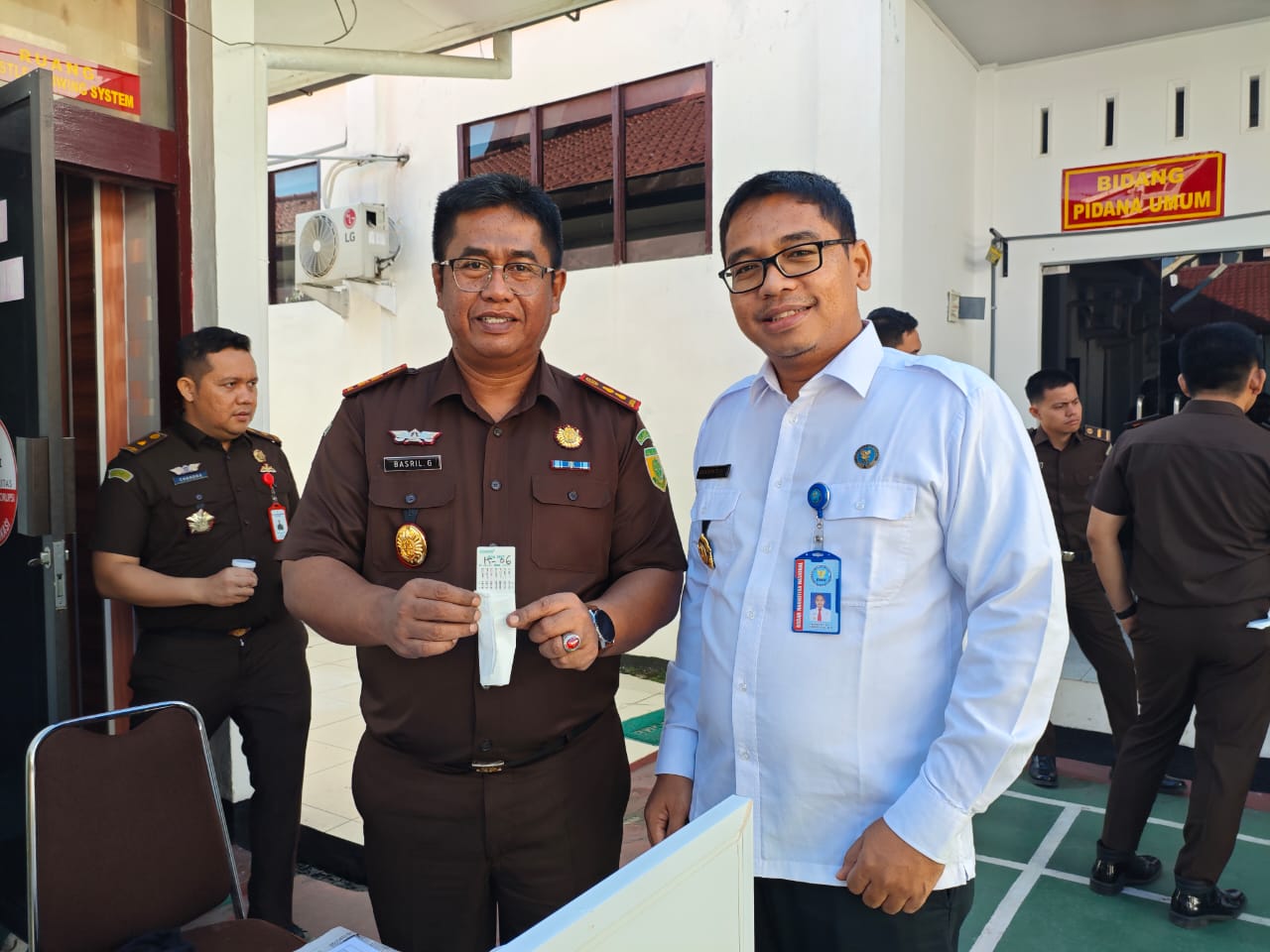 Secara Mendadak, Kejari Gandeng BNNK Asahan Lakukan Test Urin Terhadap Jaksa dan Pegawai Hasilnya Negatif