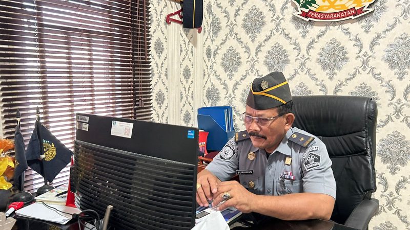 Lapas Labuhan Ruku Ikuti Refleksi Akhir Tahun 2024