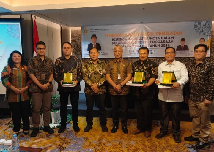 Dairi Raih Juara 1 se-Sumatera Utara dalam Penyelenggaraan Tata Ruang