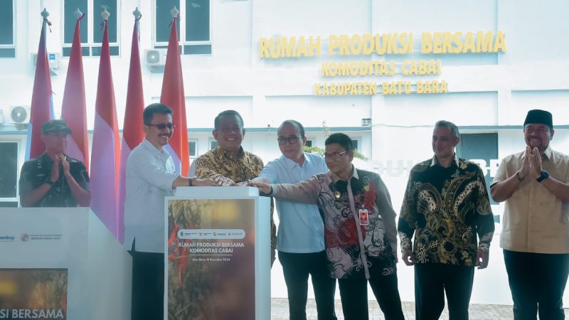 Tingkatkan Komoditas Cabai, Wamen dan Pj Bupati Resmikan RPB. 