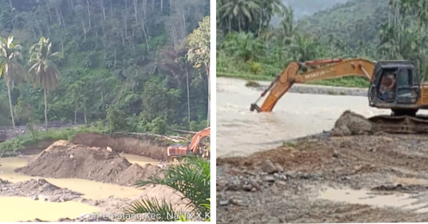 Bupati Tetapkan Desa Pematang Sebagai Desa Wisata, Oknum Kades dan Pengusaha di Labura Nekad Buka Galian C Diduga Illegal