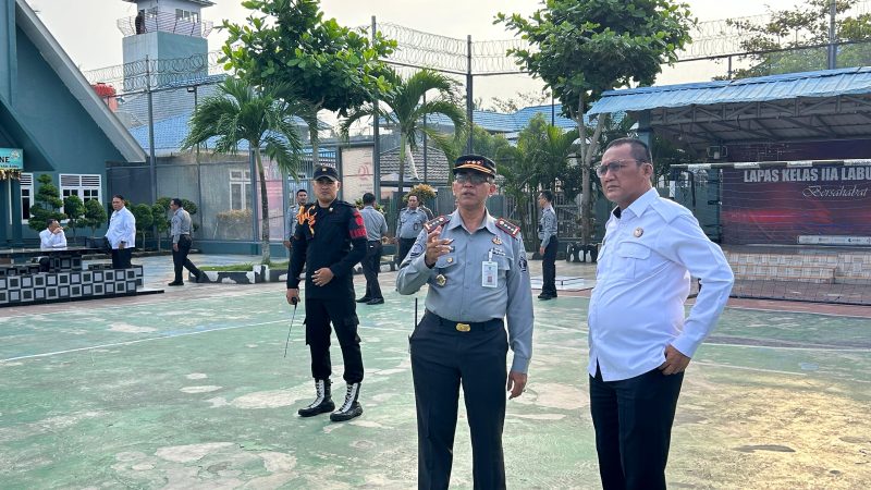 Kakanwil Ditjenpas Sumut Kunjungan Kerja Di Lapas Lab Ruku