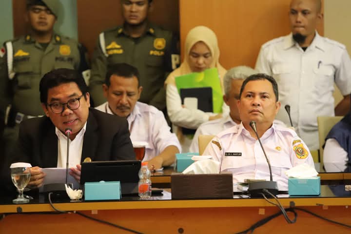 Pj Bupati Dairi Surung  Bantjin  hadiri rapat  Perekrutan PPPK,R1,R2,R3 tingkat Pemkab/Pemko/ 