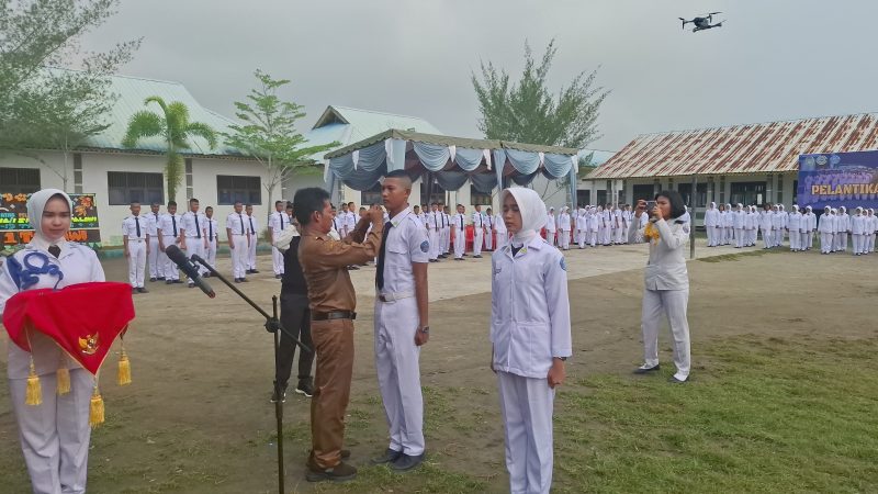 SMK Negeri 1 Talawi Resmi Melantik Taruna Dan Taruni Angkatan XIX  Acara Berlangsung Khidmat