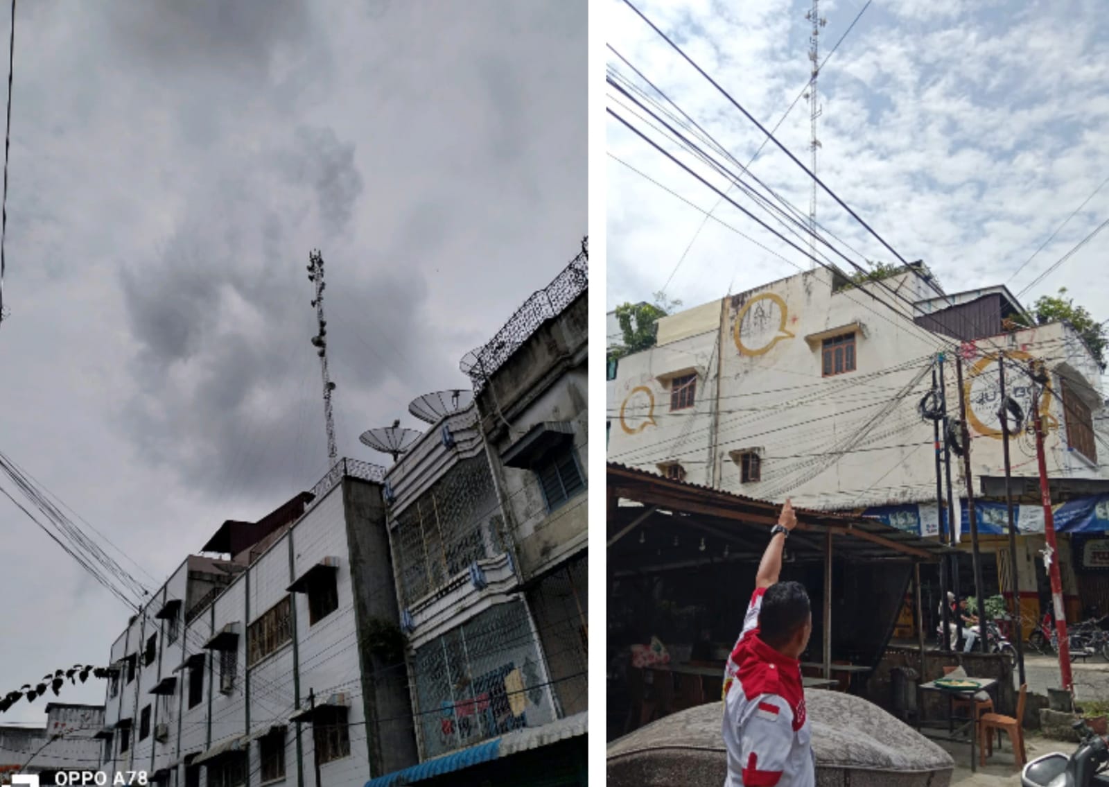 Pemasangan Menara Internet di Asahan Berdiri Tanpa PBG Diduga Illegal
