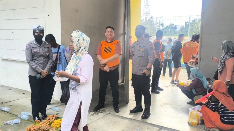 Polresta Deli Serdang Gelar Pengamanan Ketat di Pertandingan PSMS Medan vs Persikota Tangerang*