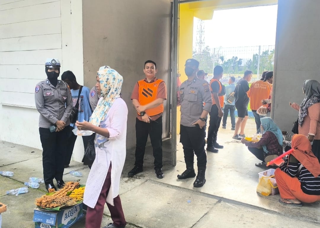 Polresta Deli Serdang Gelar Pengamanan Ketat di Pertandingan PSMS Medan vs Persikota Tangerang*
