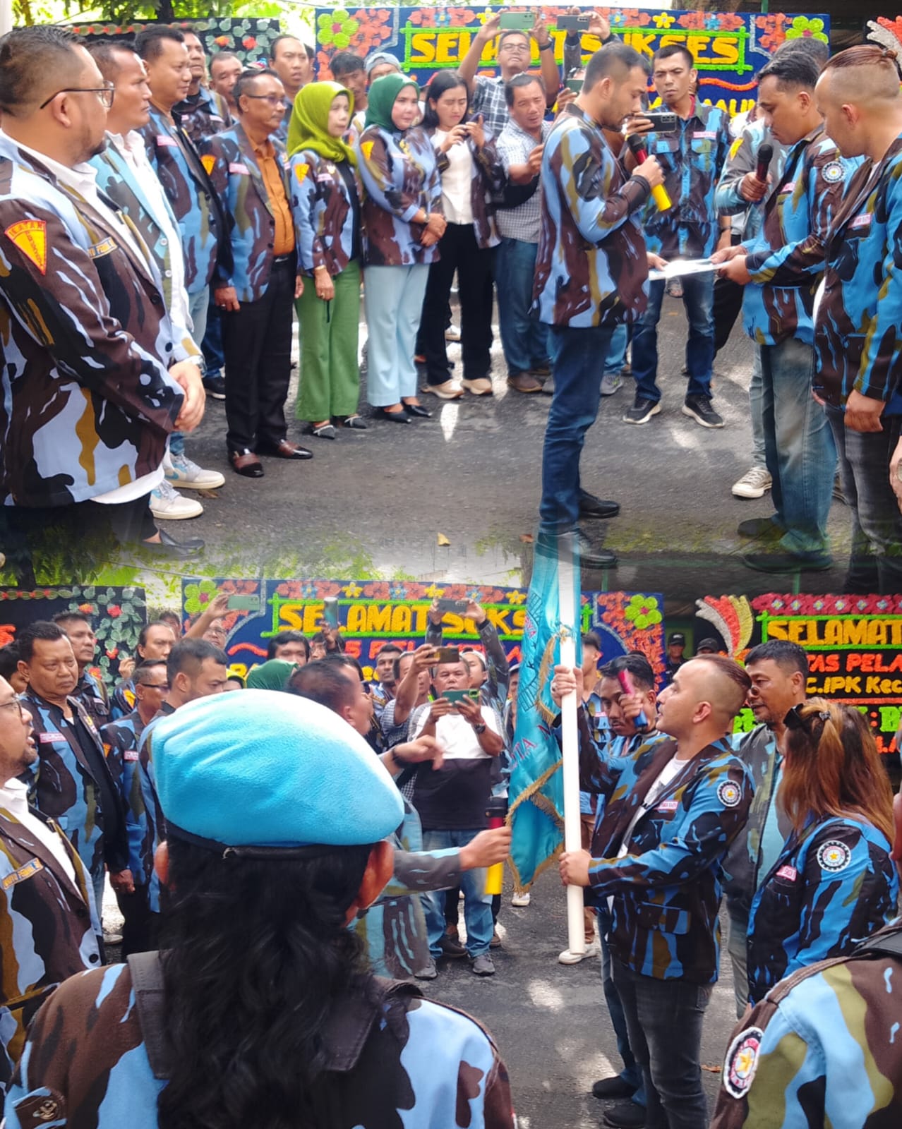 Meriah dan Sukses, Ahmad Fahmi Resmi Jabat Ketua PAC IPK Medan Maimun