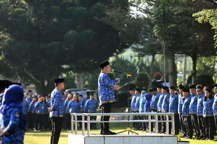 Pj Bupati Dairi Pimpin Upacara Hari Kesadaran Nasional (HKN)