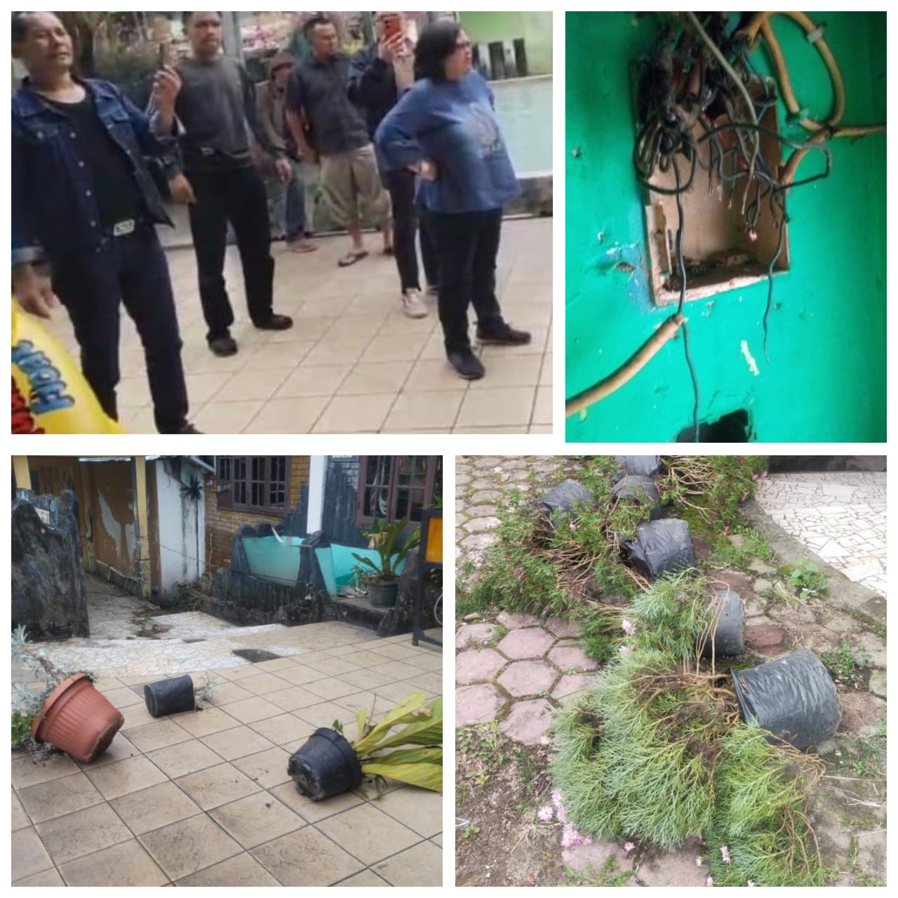 Oknum Pengacara Membawa Sekelompok Orang Melakukan Pengerusakan Dan Di Duga Telah Melakukan Perbuatan Melawan Hukum