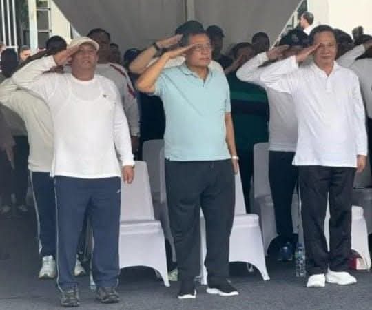 Bupati dan Wabup Dairi Terpilih Ikuti Gladi di Monas Bersama 480 Kepala Daerah Terpilih Lainnya