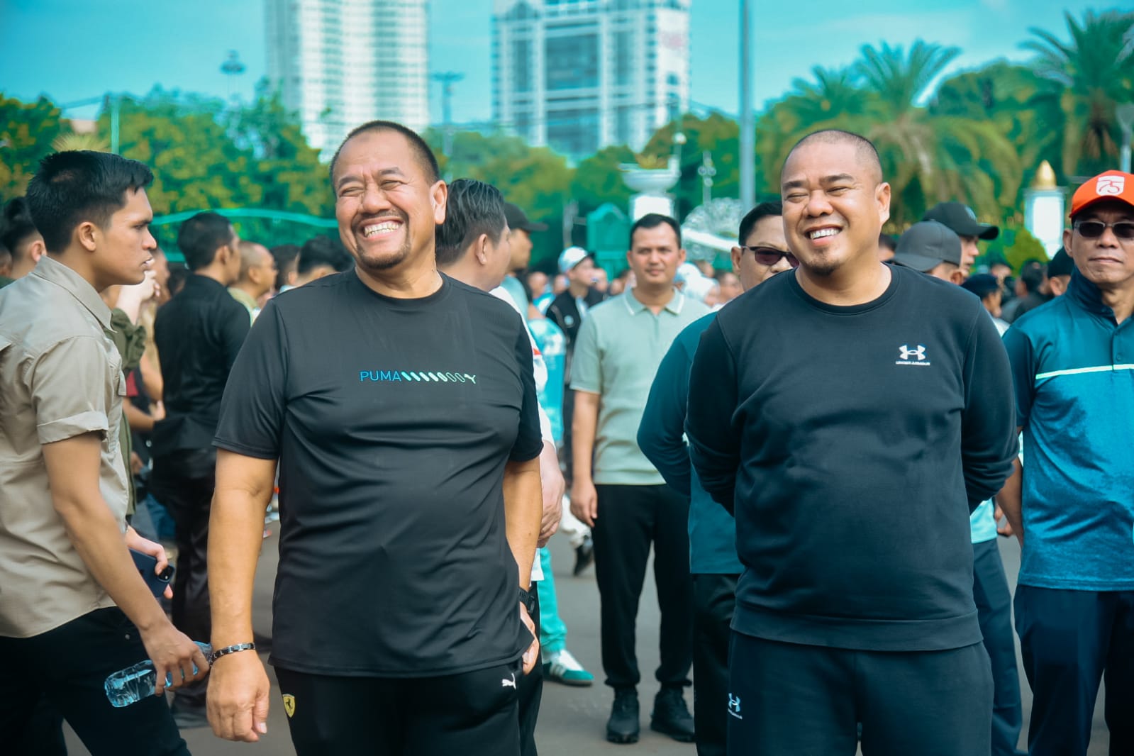 Jelang Pelantikan, Bupati Batu Bara Baharuddin Ikuti Gladi Resik. 