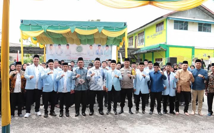 Wakil Bupati Kabupaten Dairi Wahyu Daniel Sagala Hadiri Pelantikan BKPRMI Kabupaten Dairi Periode 2024-2028