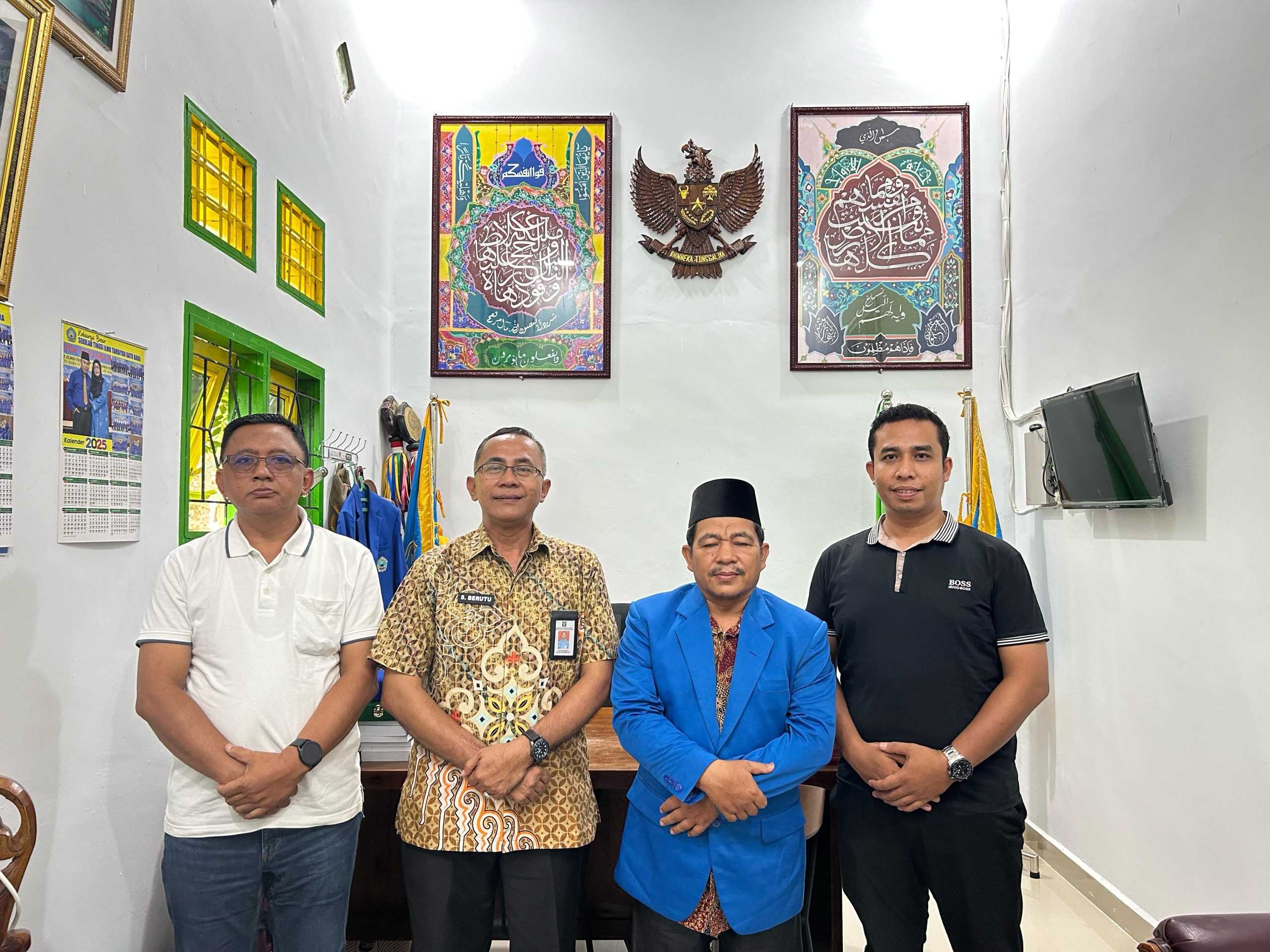 Koordinasi dengan Sekolah Tinggi Ilmu Tarbiyah, Lapas Labuhan Ruku Ingin Tingkatkan Pendidikan dan Kerohanian. 