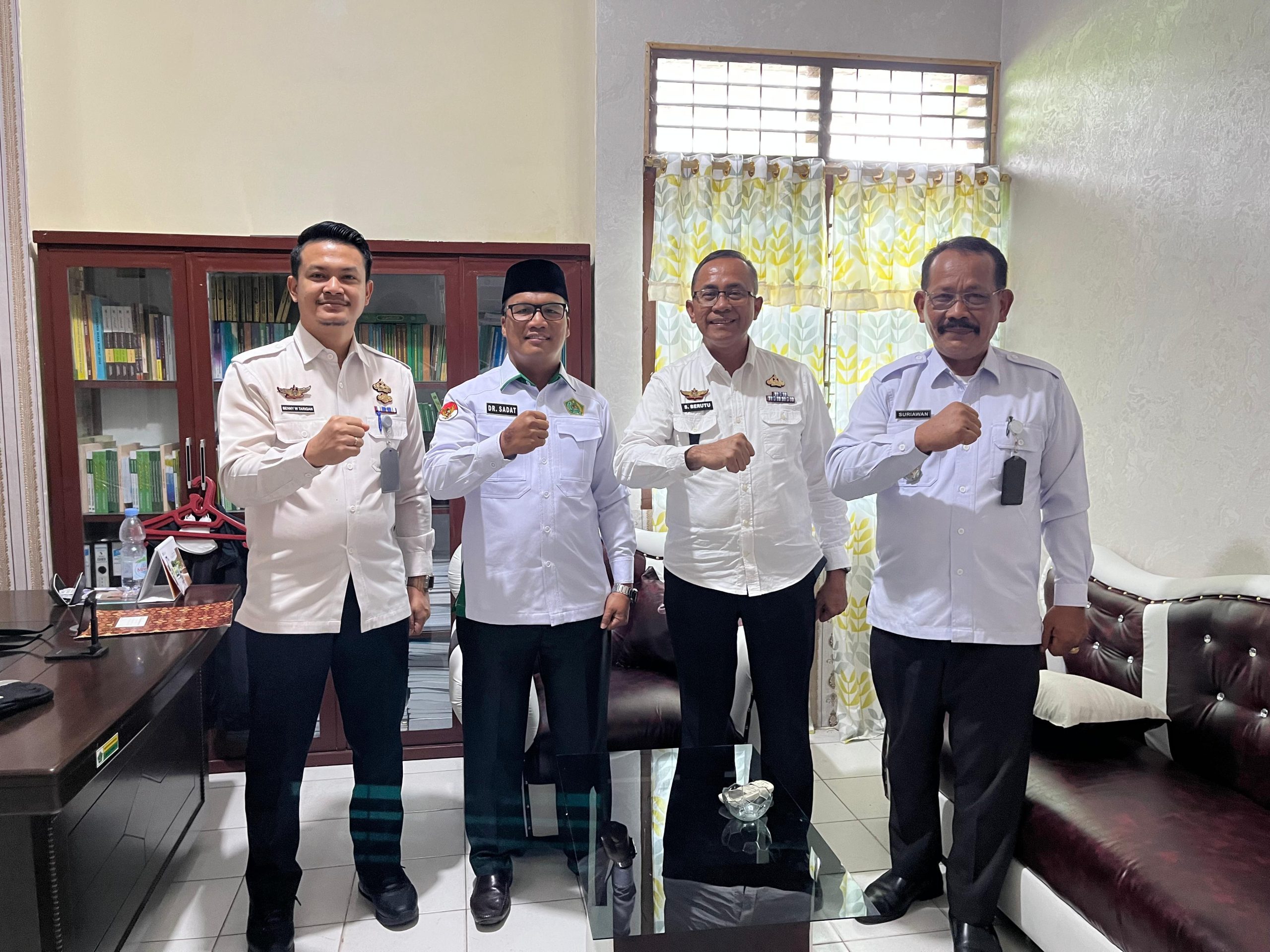 LP Lab Ruku Jalin Silaturahmi dengan Kementerian Agama Asahan guna Kerjasama bidang Kerohanian