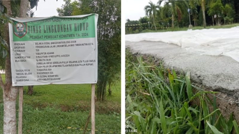 Proyek Jalan Lingkar Rp.998 Juta Dianggap Total Los, Rekanan Mengembalikan Uang Rp.802 Juta dan Kadis Lingkungan Hidup Terancam Dicopot