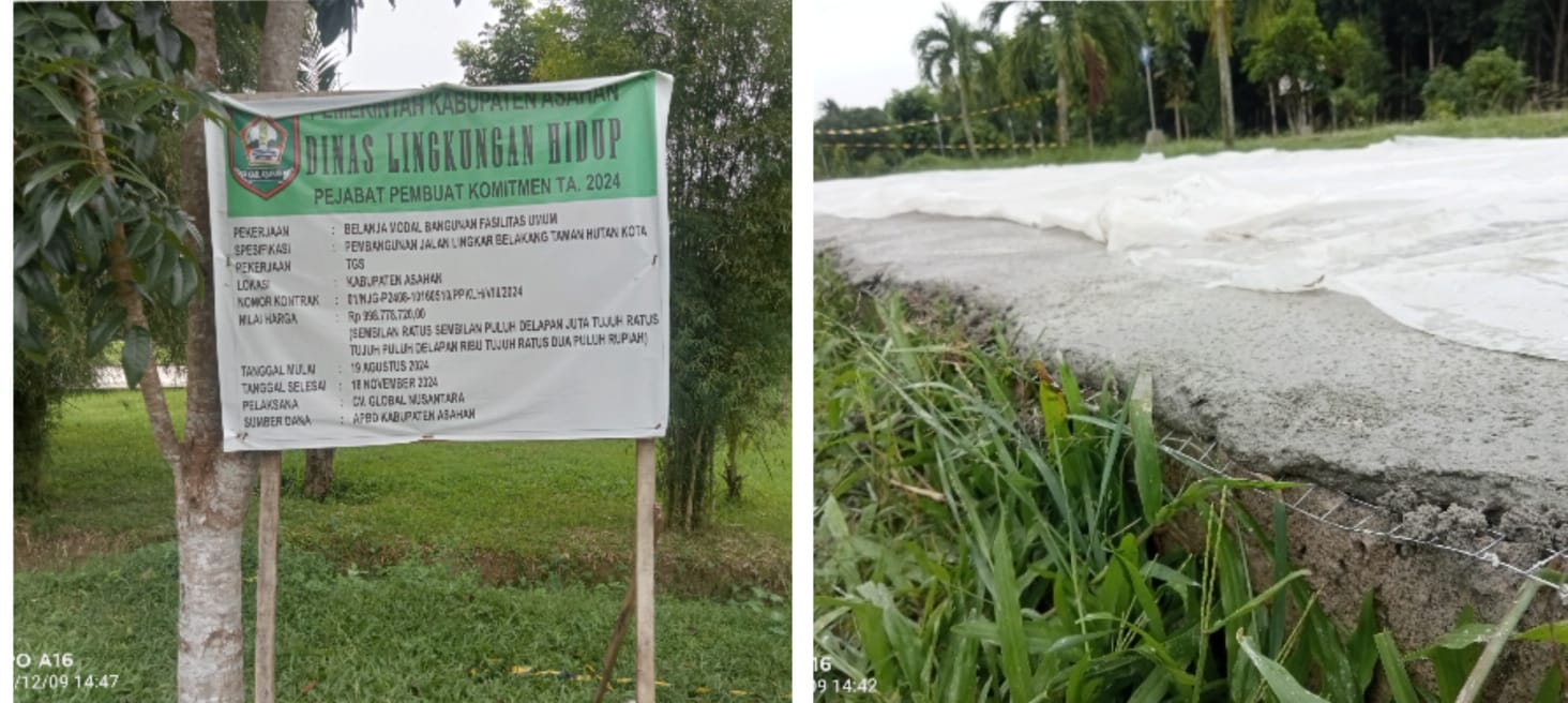 Proyek Jalan Lingkar Rp.998 Juta Dianggap Total Los, Rekanan Mengembalikan Uang Rp.802 Juta dan Kadis Lingkungan Hidup Terancam Dicopot