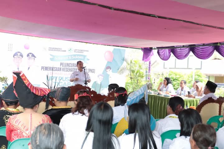 Luncurkan Program Cek Kesehatan Gratis (CKG) Sekda Dairi : Mari Manfaatkan Program Ini