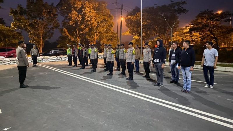 Jajaran Polresta Dei Serdang Intensifkan Patroli Menyapa Subuh
