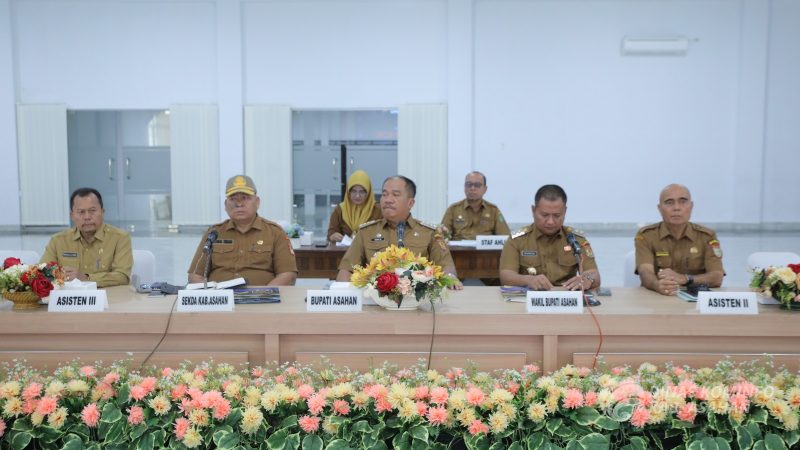 Bupati Taufik Pimpin Rakorpem Bulan Maret 2025