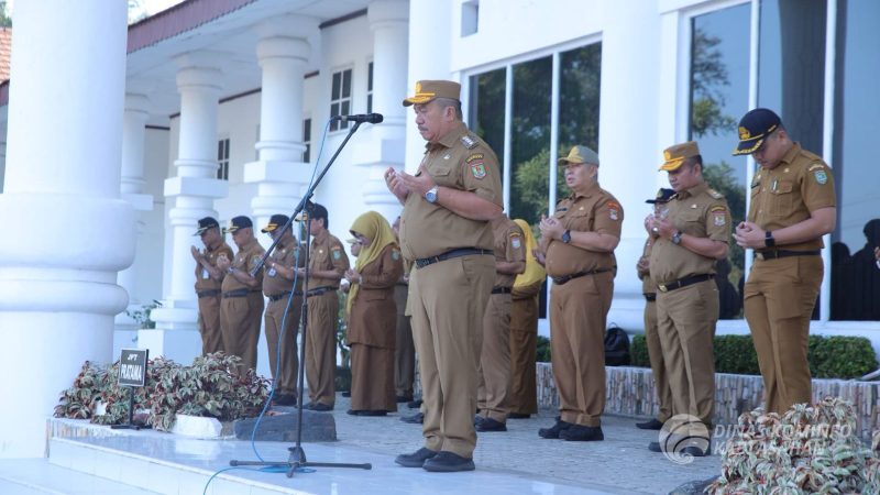 Bupati Pimpin Apel Perdana, Ketahanan Pangan dan Makanan Bergizi Menjadi Progam Prioritas Pemkab Asahan