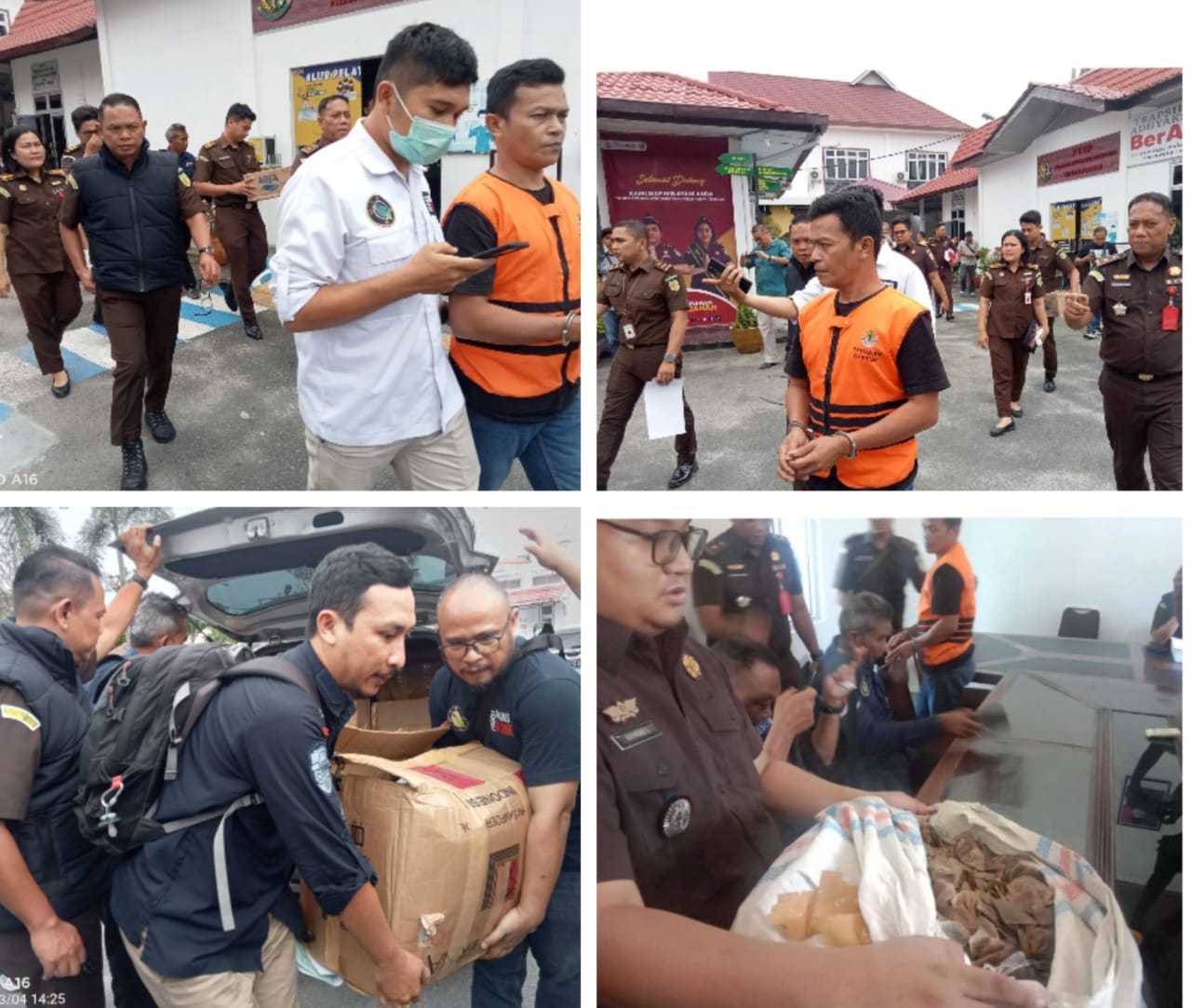 Gakkum LHK Sumut Serahkan Tersangka dan Barang Bukti Penjualan Sisik Trenggiling di Kejari Asahan, Satu Oknum Polisi Diduga Tak Tersentuh Hukum