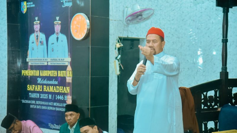 Safari Ramadhan Perdana,Bupati Bahar Ajak Masyarakat Perangi Narkoba. 