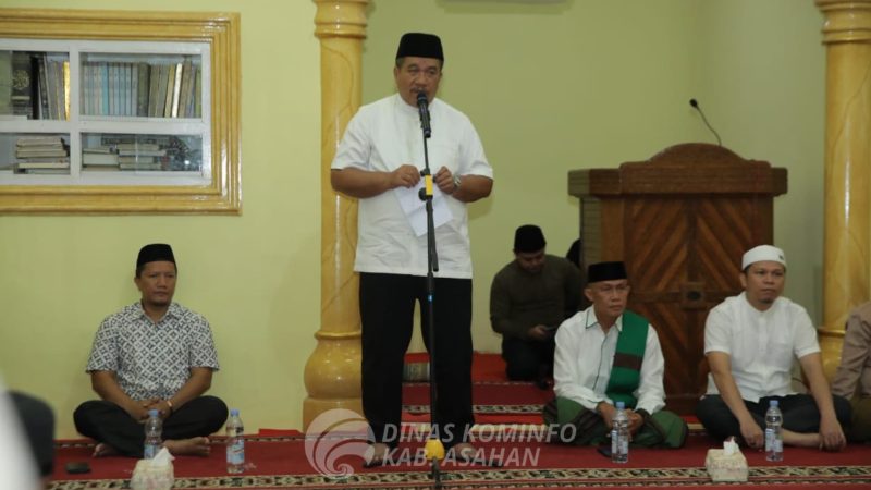 Hari Kedua Safari Ramadhan, Bupati Asahan Kunjungi Masjid Al-Iradah
