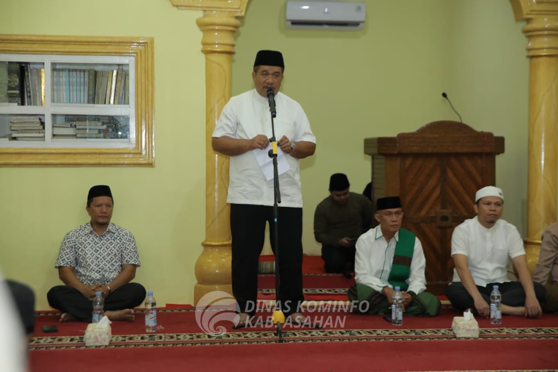 Hari Kedua Safari Ramadhan, Bupati Asahan Kunjungi Masjid Al-Iradah
