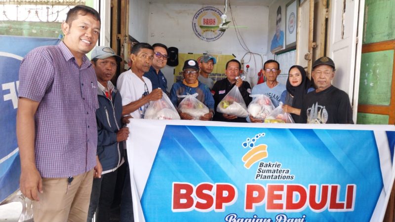 Jelang Lebaran Idul Fitri 1446 H, DPP Barabas Asahan dan PT. BSP Peduli Salurkan 100 Paket Sembako