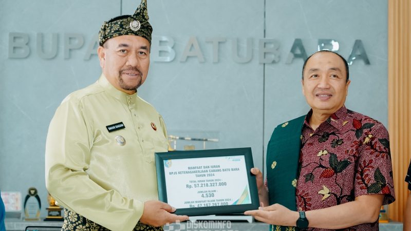 Klaim BPJS Ketenagakerjaan Tahun 2024 Pemkab Batu Bara Menerima Manfaat 47 M. 