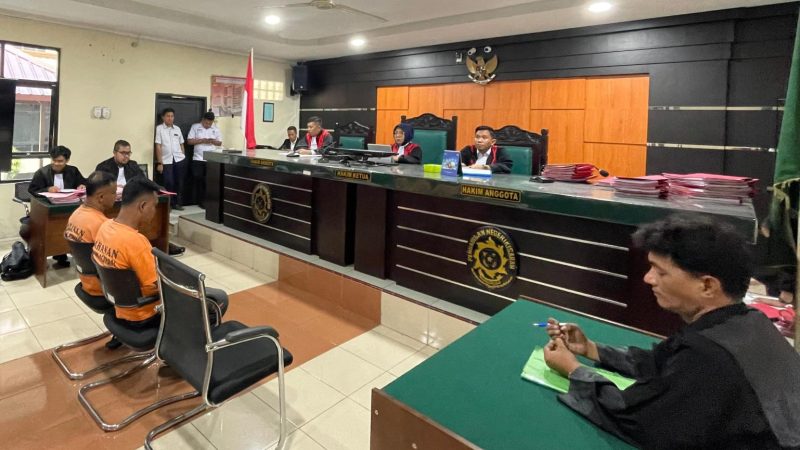 Kejari Asahan Tuntut Pidana Mati Dua Orang Terdakwa Pembawa Sabu 25 Kg