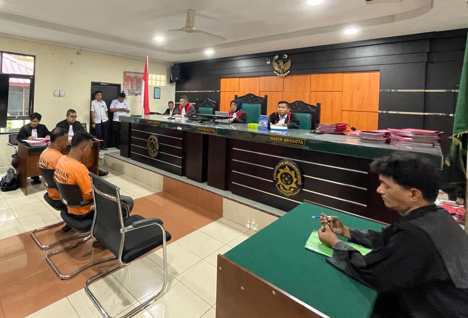 Kejari Asahan Tuntut Pidana Mati Dua Orang Terdakwa Pembawa Sabu 25 Kg