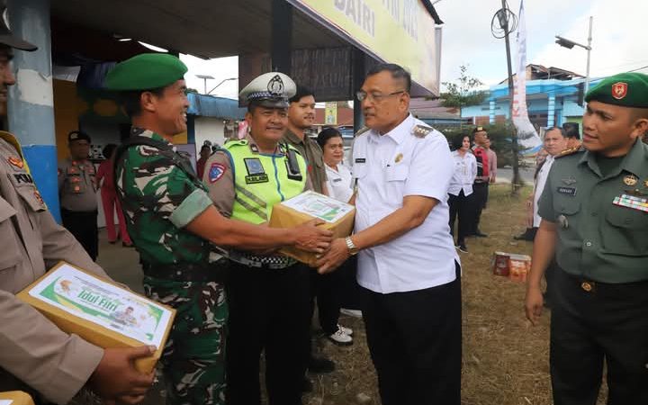 Cek Pos Pengamanan Jelang Lebaran, Bupati Dairi: Walau Ditengah Keterbatasan Anggaran, Mari Tetap Semangat Melayani