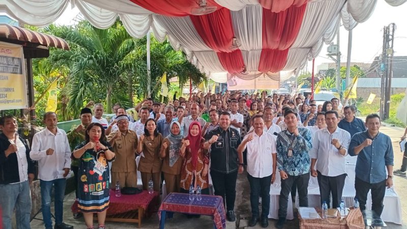 Anggota DPR RI komisi XIII Fraksi Partai Golkar Kombes.Pol (Purn) Dr Maruli Siahaan,SH.MH Serap Aspirasi Masyarakat