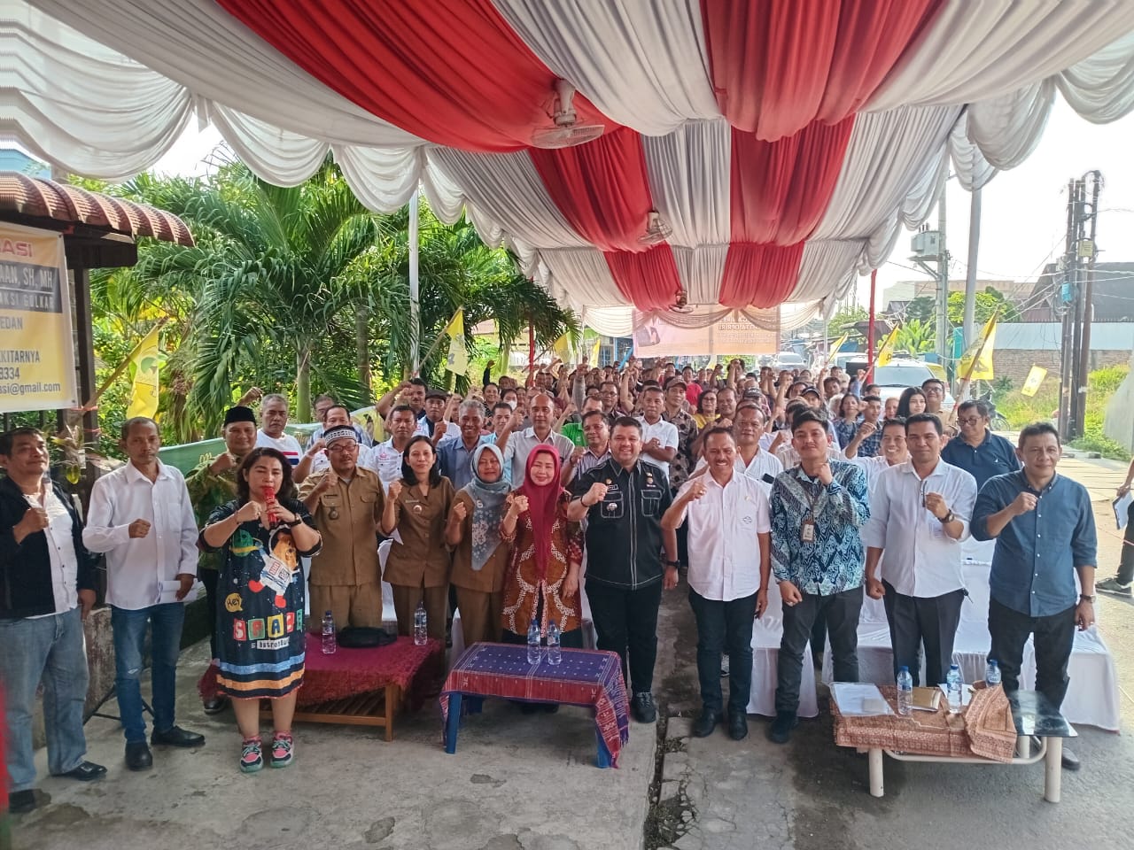 Anggota DPR RI komisi XIII Fraksi Partai Golkar Kombes.Pol (Purn) Dr Maruli Siahaan,SH.MH Serap Aspirasi Masyarakat