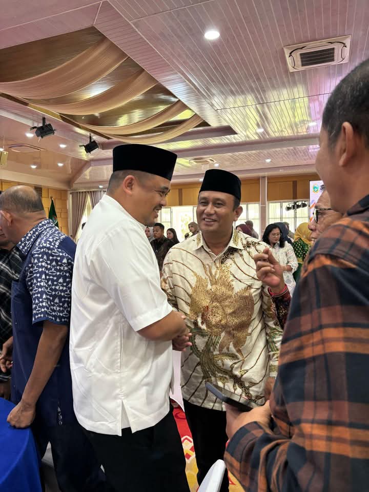 Wakil Bupati Dairi hadiri Open House Gubernur Sumatera Utara Dalam rangka Hari Raya Idul Fitri 2 Syawal 1446 H/2025 M.