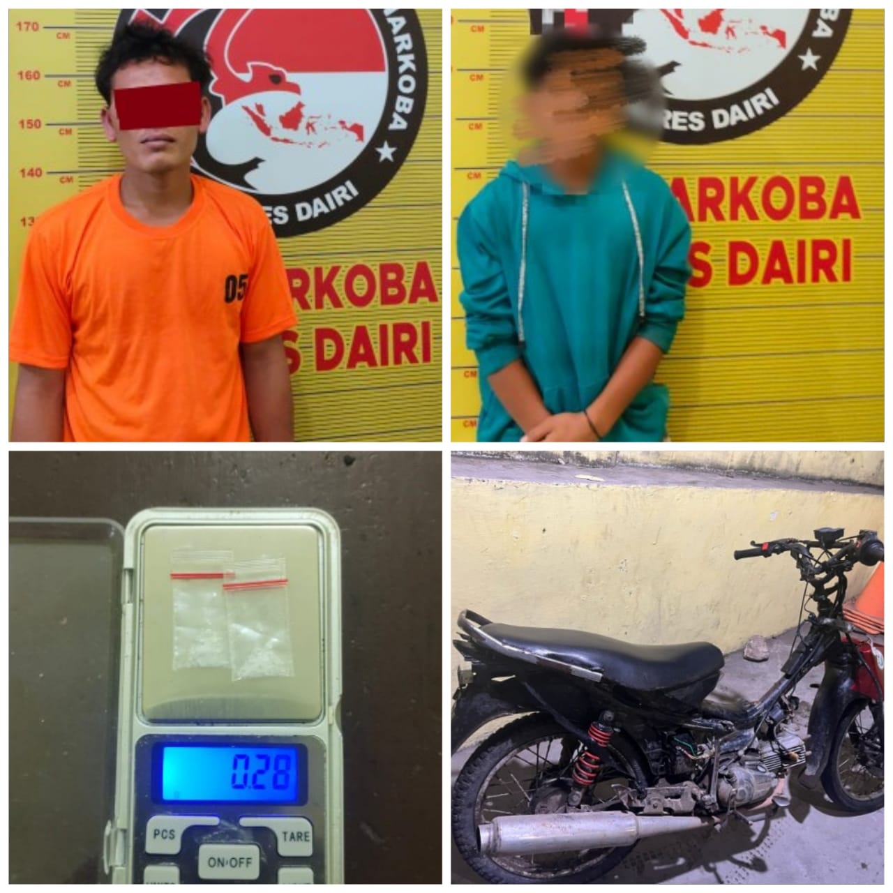 Disebut Terima Setoran Bandar Narkoba, Sat Narkoba Polres Dairi Ringkus Pengedar di Tigalingga