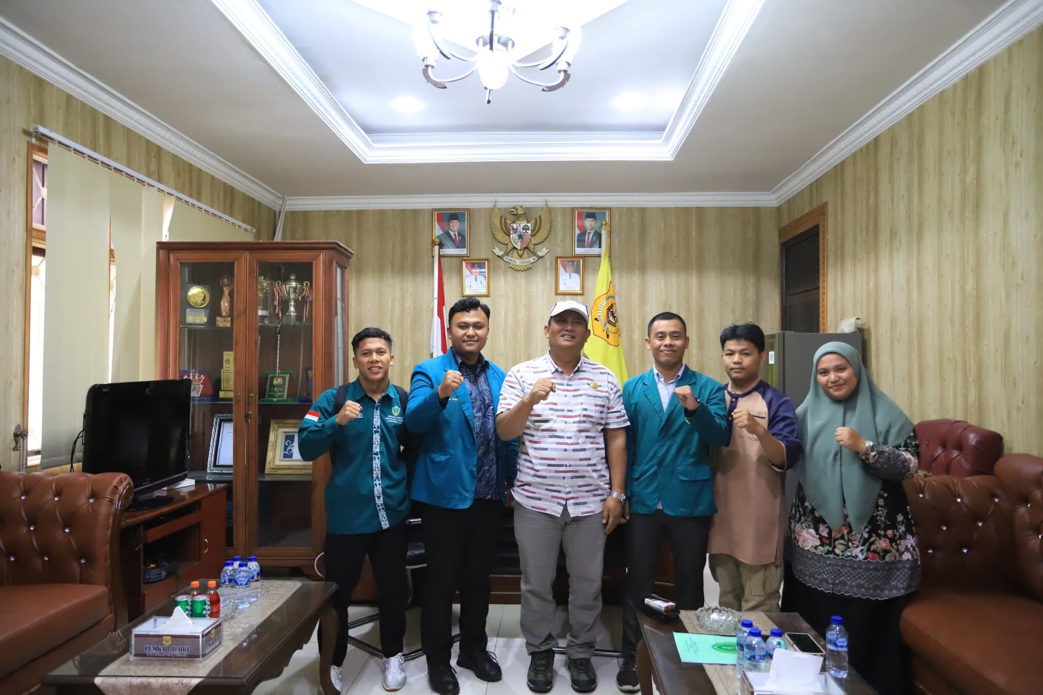 Wabup Dairi Terima Audiensi Pimpinan Daerah Ikatan Pelajar Al Washliyah, Bahas Sinergi Pembangunan Melalui Pelajar