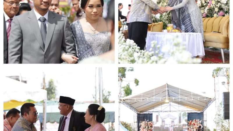 Bupati Dairi Gelar Resepsi Pernikahan Putra Tercinta