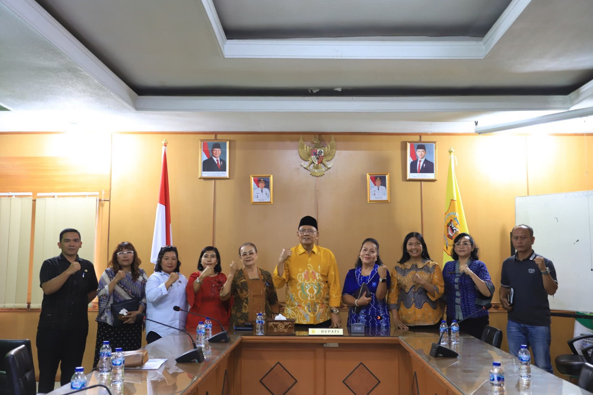 Ajak Kaum Perempuan Membangunan Dairi, Bupati Terima Audiensi PWKI