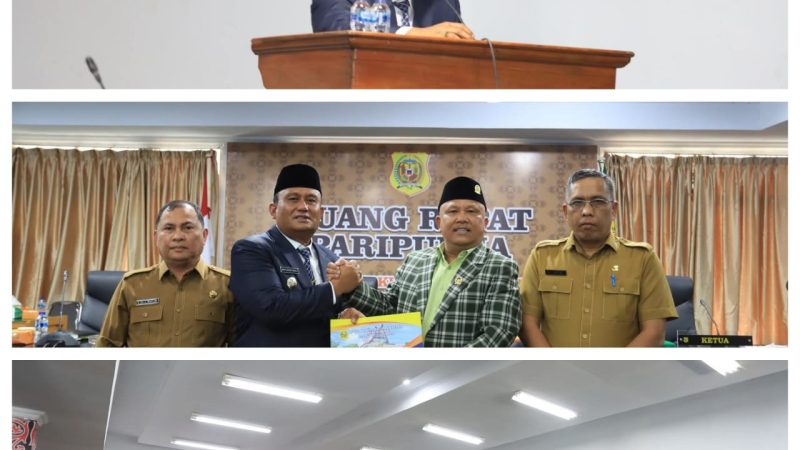 Wakil Bupati Dairi hadiri Rapat Paripurna Masa Sidang ke-III Tahun Sidang 2024/2025
