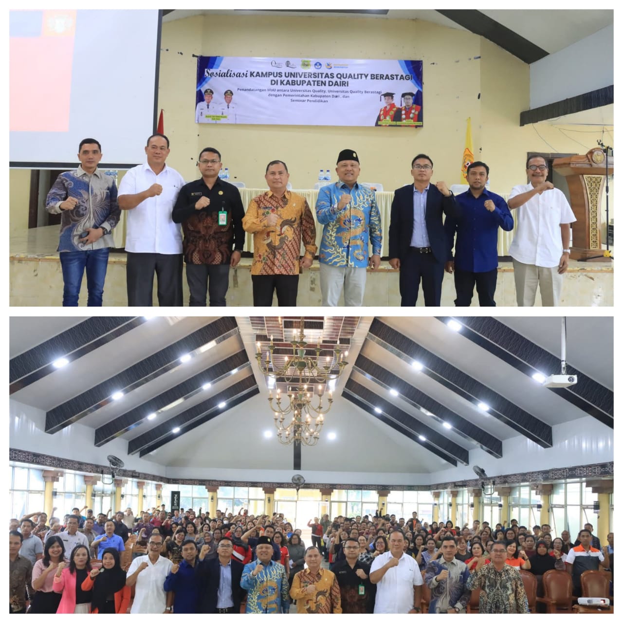 Pemerintah Kabupaten Dairi Jalin Kemitraan Dengan Universitas Quality