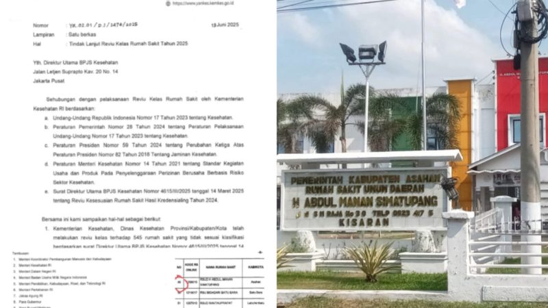 Masyarakat Pertanyakan Penyebab Status RSUD HAMS Kisaran Turun Kelas, Dari Tipe C Menjadi D. Ada Apa..?