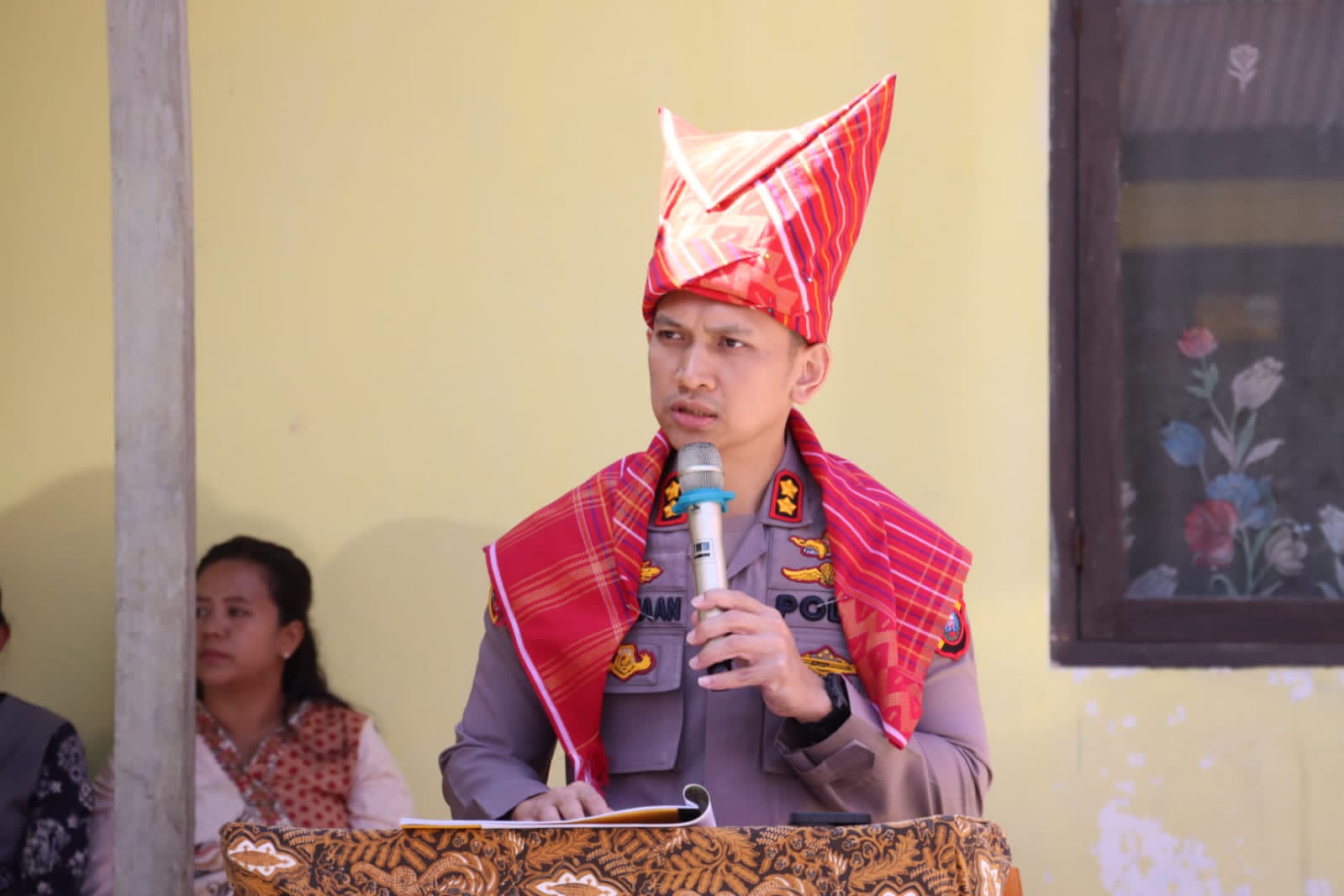 Kunjungan Perdana di Polsek Tigalingga, Kapolres Dairi Tegaskan Komitmen Berantas Narkoba