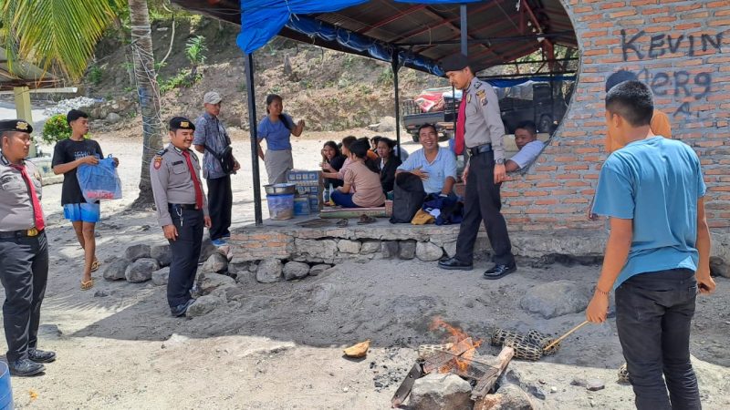 Satuan Pamobvit Polres Dairi Gelar Patroli Di Objek Wisata Silalahi