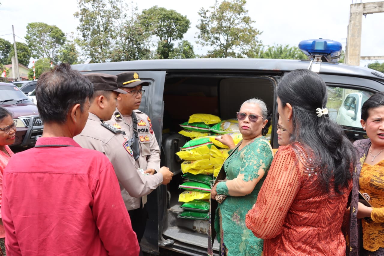 Polres Dairi Gelar Pangan Murah, Salurkan 6 Ton Beras Untuk Masyarakat