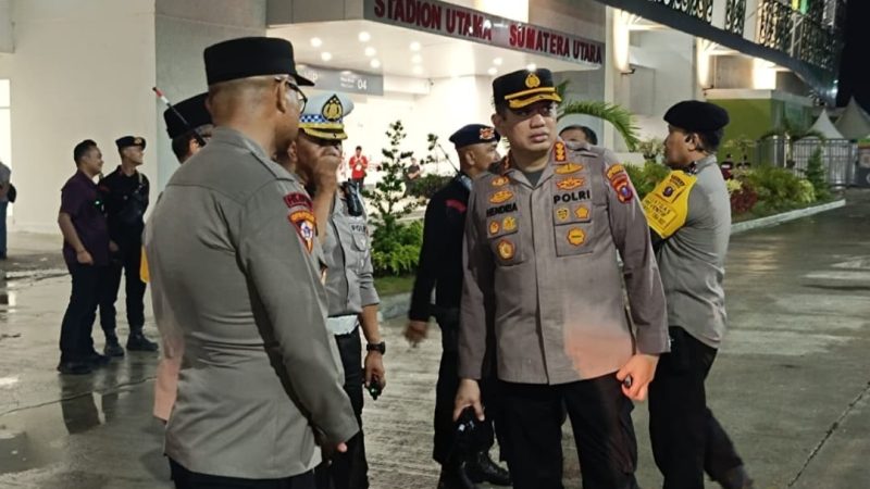 Polresta Deli Serdang Amankan Kompetisi Sepak Bola Internasional U-17 Piala Kemerdekaan 2025