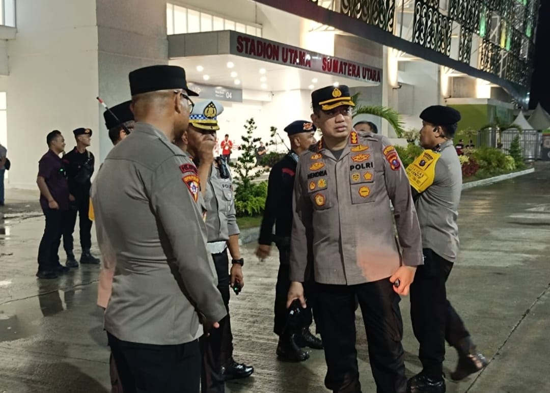 Polresta Deli Serdang Amankan Kompetisi Sepak Bola Internasional U-17 Piala Kemerdekaan 2025